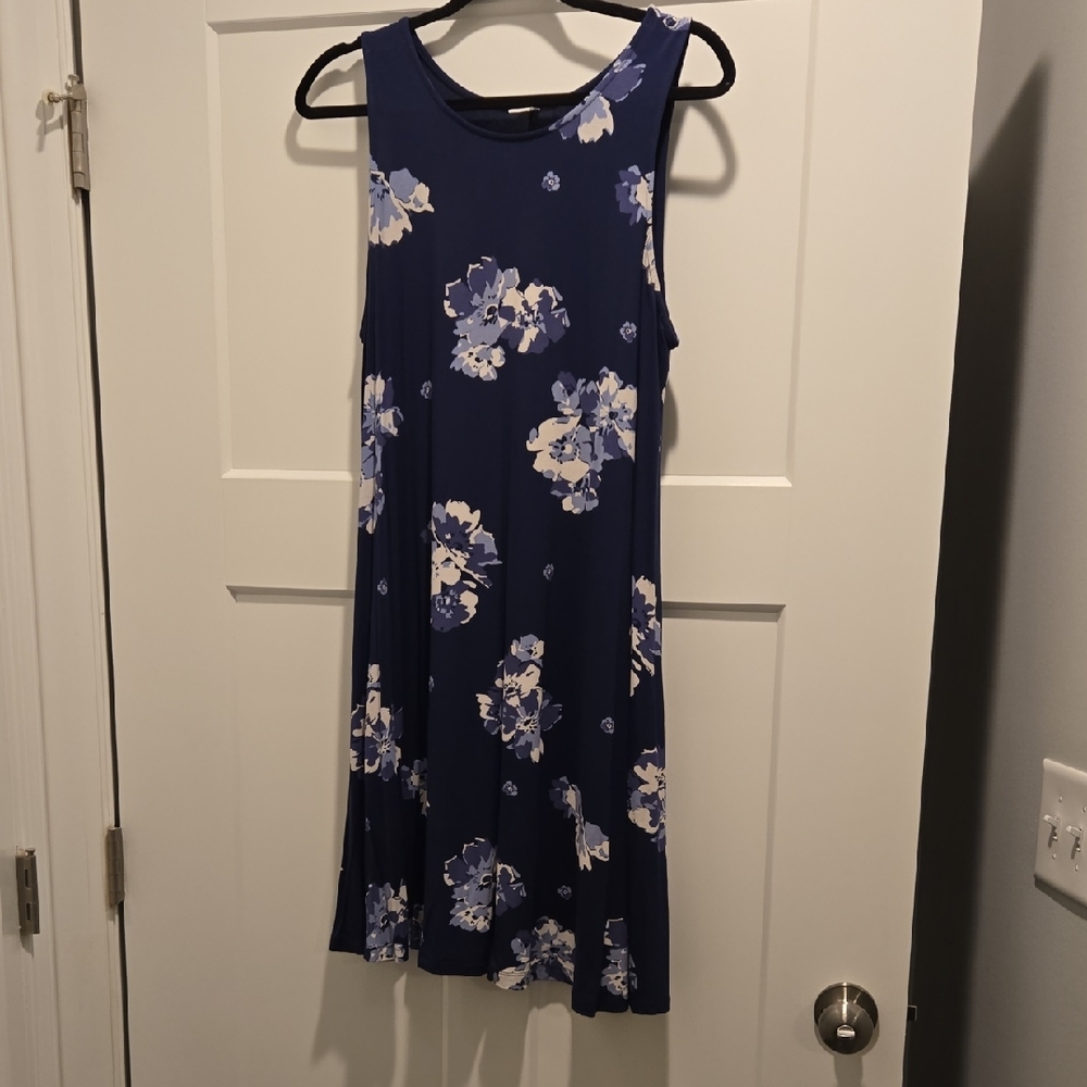 Old Navy Floral Sleeveless Dress